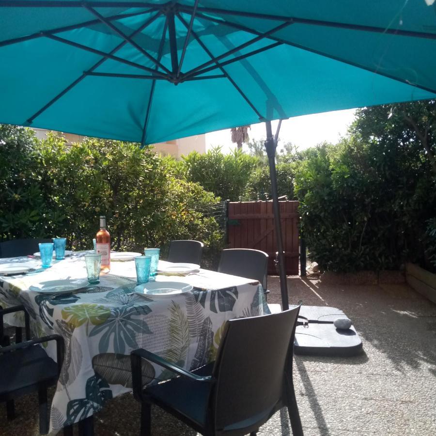 Appartement 6P Rez-De-Jardin Clim Acces Mer Direct Ле Баркарес Экстерьер фото